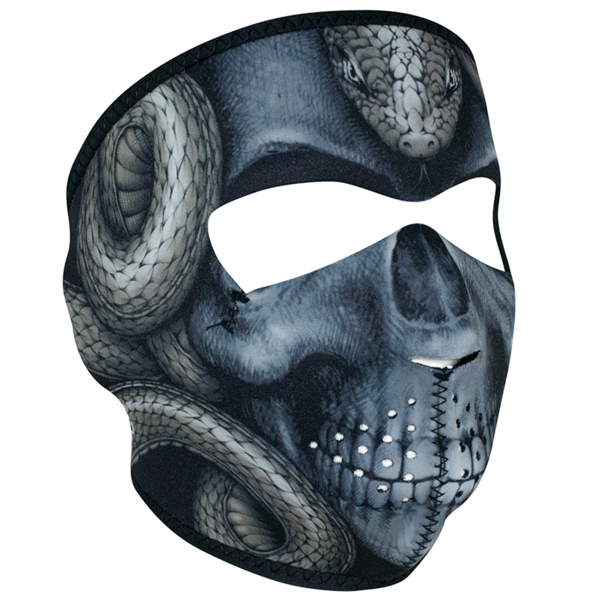 Zan Headgear helmask Snake skull