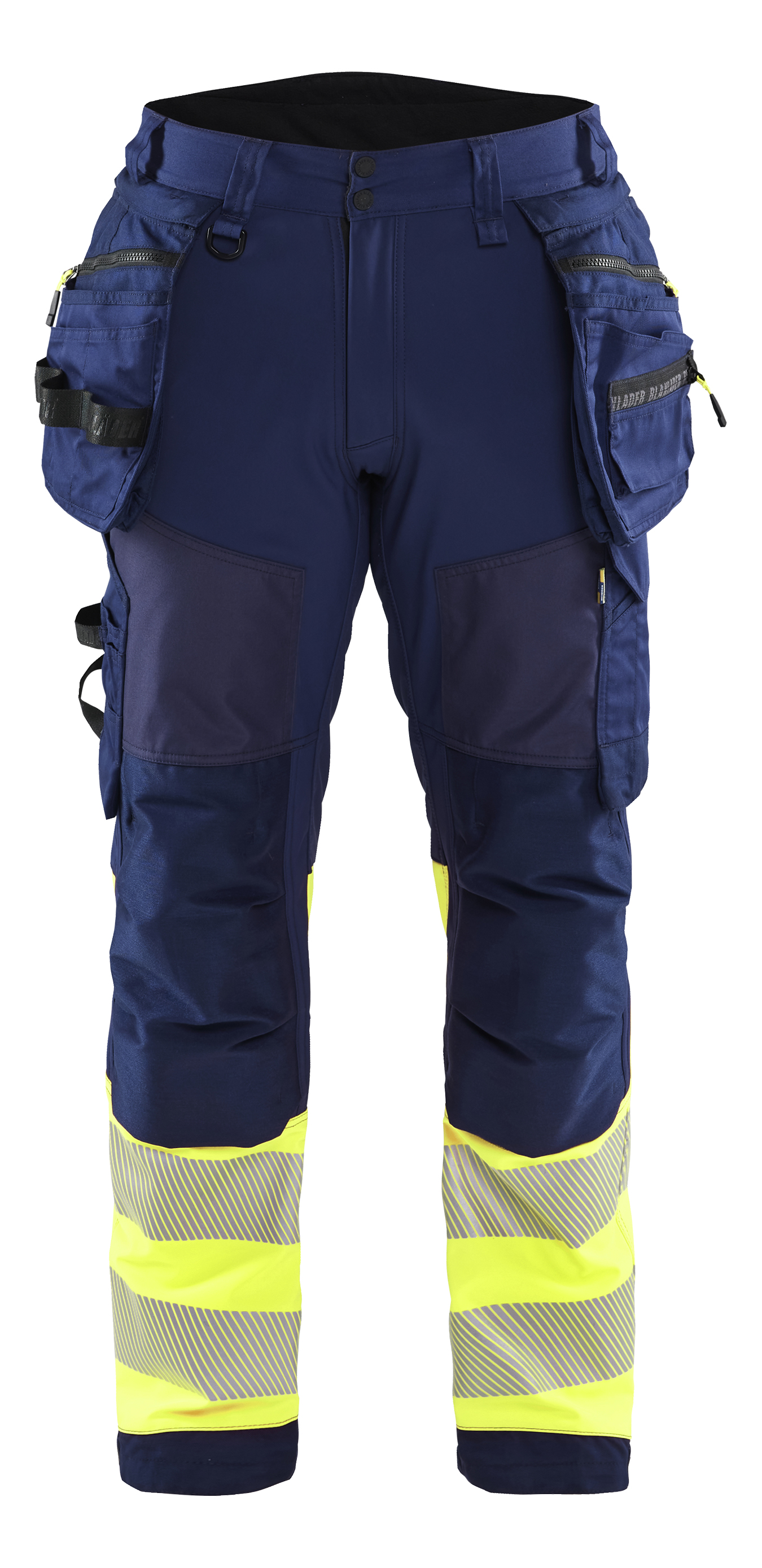 Blåkläder 1821 VARSELBYXA SOFTSHELL