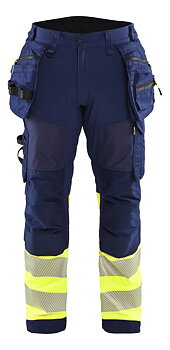 Blåkläder 1821 VARSELBYXA SOFTSHELL