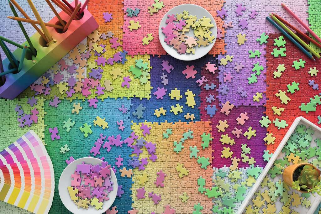 Puzzles on Puzzles 3000 Bitar Ravensburger