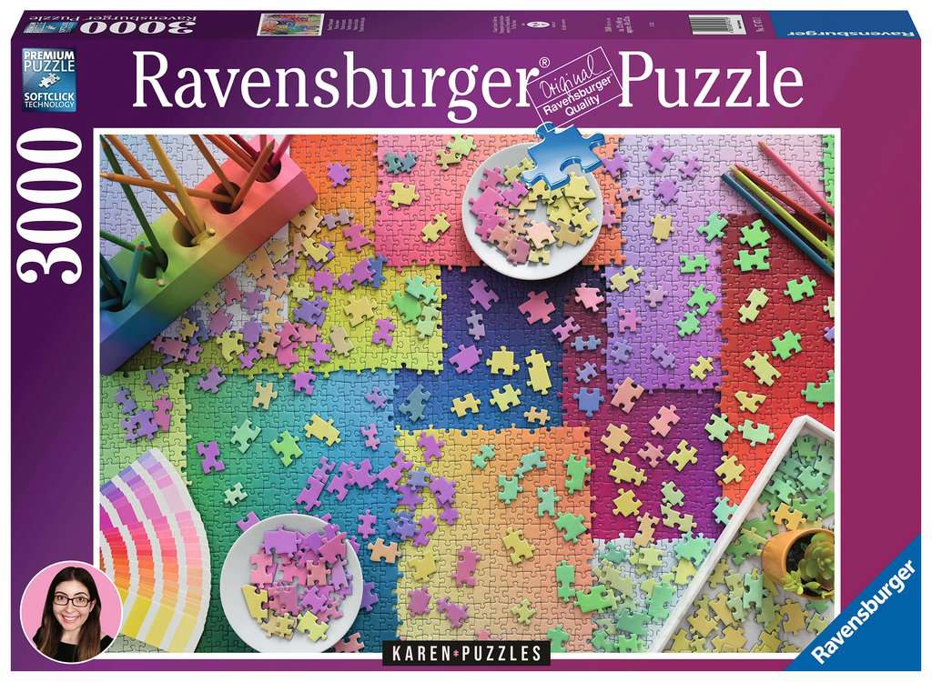 Puzzles on Puzzles 3000 Bitar Ravensburger - 2