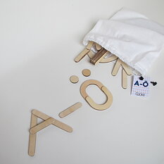 Clicko A-Ö Rakenna koko aakkoset 83 osaa