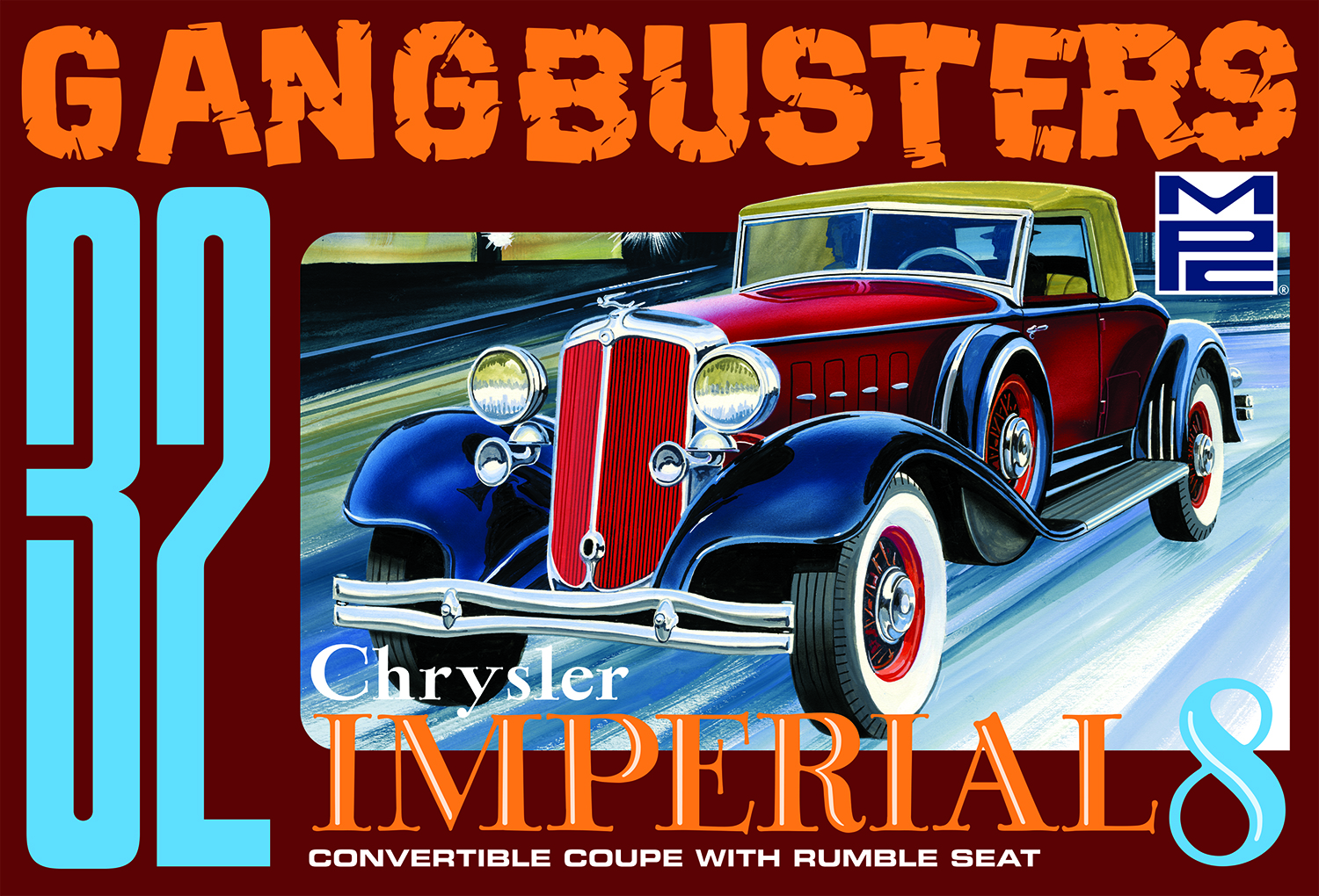1/25 1932 CHRYSLER IMPERIAL “GANGBUSTERS”