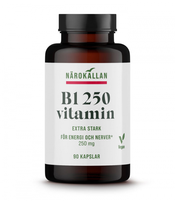  B1 250 mg 90 kapslar Närokällan