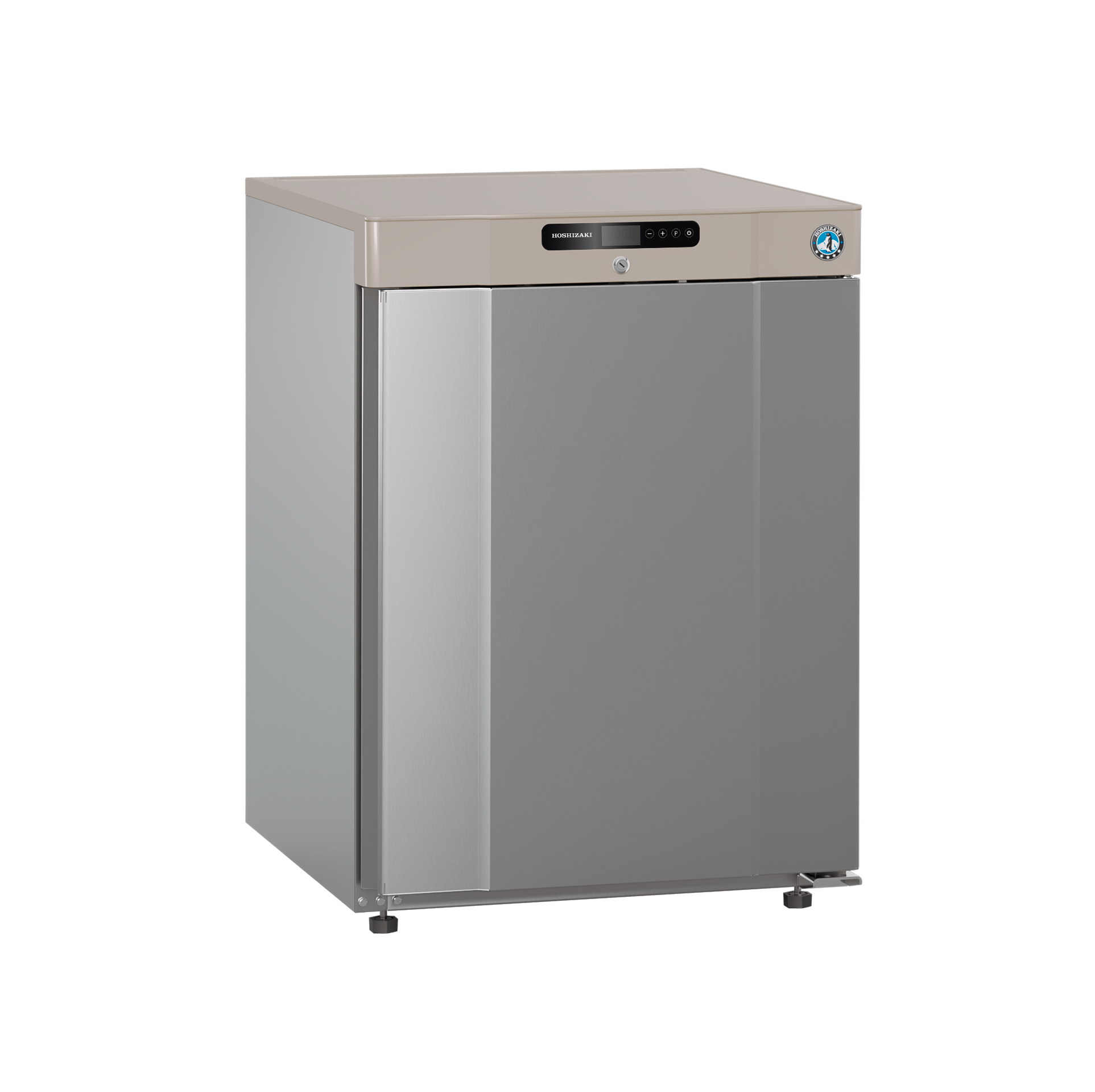 Hoshizaki - Kylskåp - Compact - K 220 R-DR G E - Temperaturområde +1/+12°C - Utvändigt/invändigt: Rostfritt/Vitlackerad