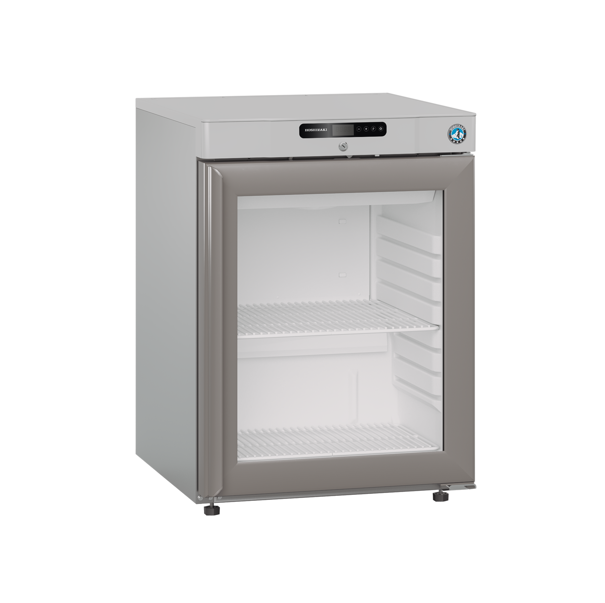 Hoshizaki - Kylskåp - Compact - KG 220 R-DR G E - Temperaturområde +1/+12°C - Utvändigt/invändigt: Rostfritt/Vitlackerad
