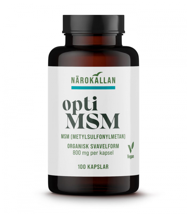 OptiMSM 100 Kapslar Närokällan