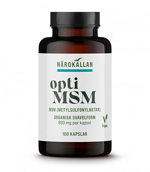 OptiMSM 100 Kapslar Närokällan