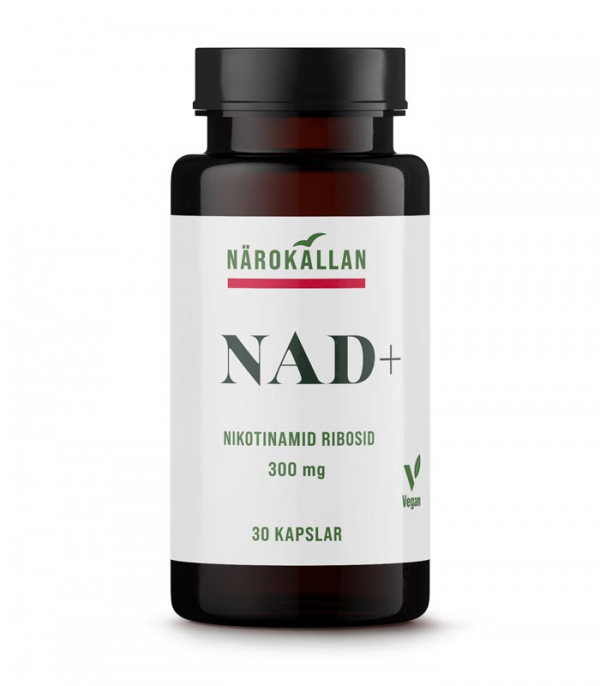 NAD+ 300 mg 30 kapslar Närokällan