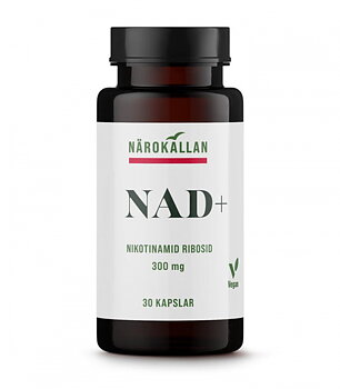 NAD+ 300 mg 30 kapslar Närokällan