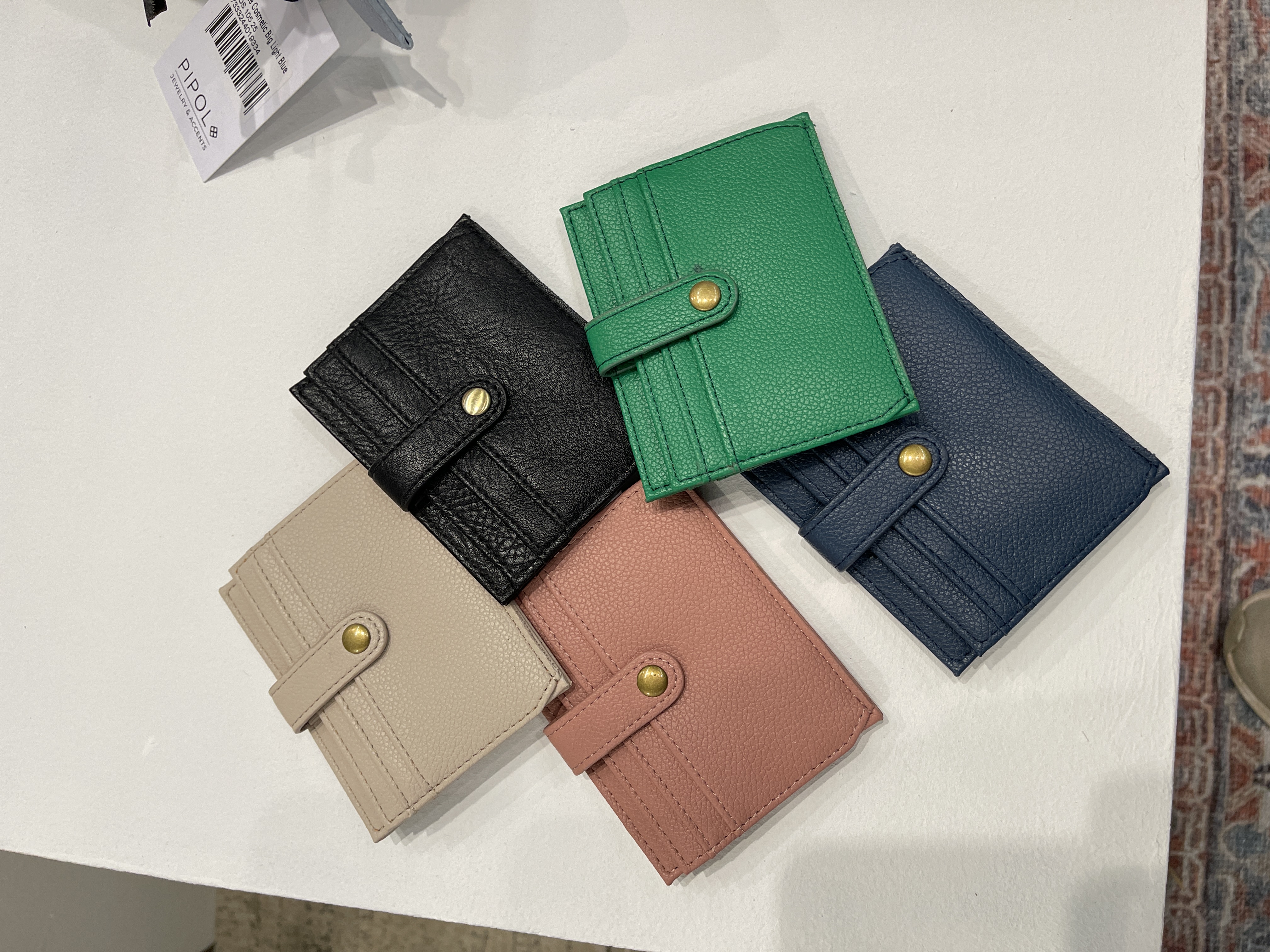 Stile Card Holder Light Beige