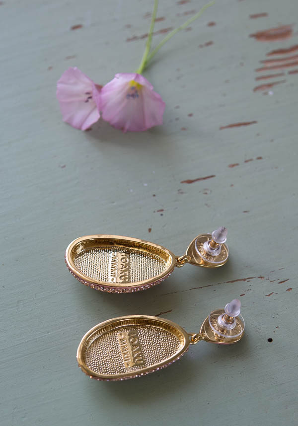 Ioaku -  Goldmine Sparkle Earring Gold / Pink Lily - 3