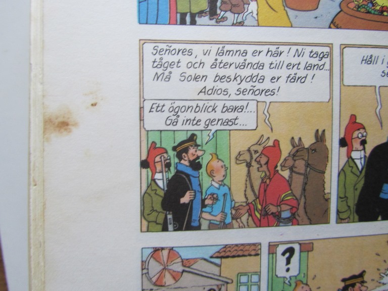 Tintin 04 Solens tempel 4:e uppl. Good - 5
