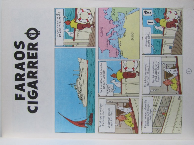 Tintin 05 Faraos cigarrer 4:e uppl. - 3
