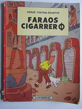 Tintin 05 Faraos cigarrer 2:a uppl. Fair
