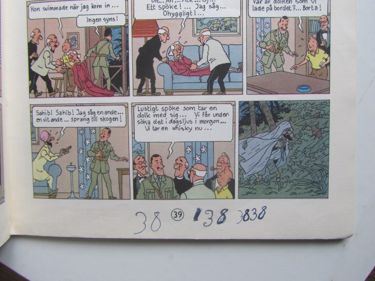 Tintin 05 Faraos cigarrer 2:a uppl. Fair - 5