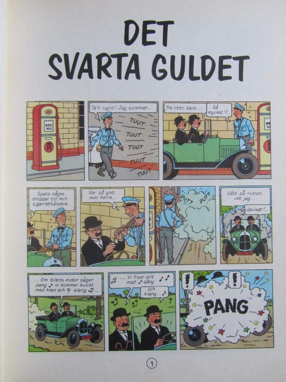 Tintin 06 Det svarta guldet 2:a uppl. Good- - 3