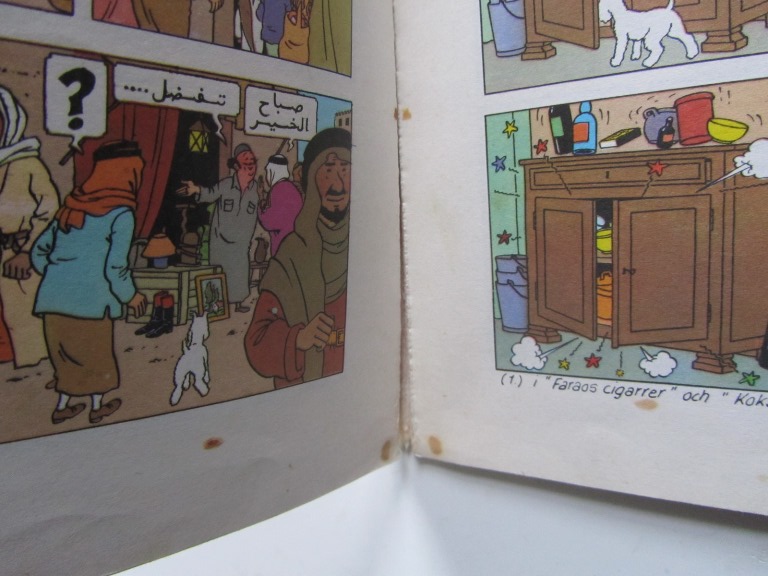 Tintin 06 Det svarta guldet 2:a uppl. Good- - 5