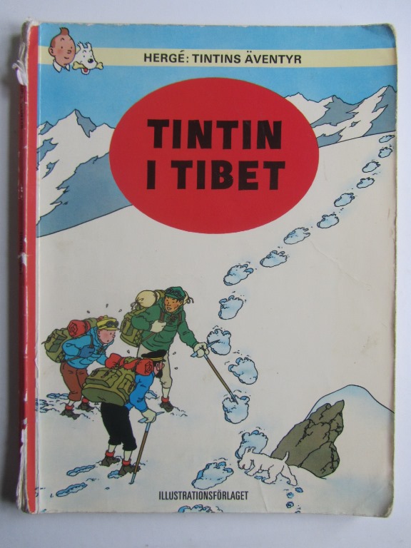 Tintin 09 Tintin i Tibet 4:e uppl. 1971 Good