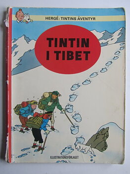 Tintin 09 Tintin i Tibet 4:e uppl. 1971 Good