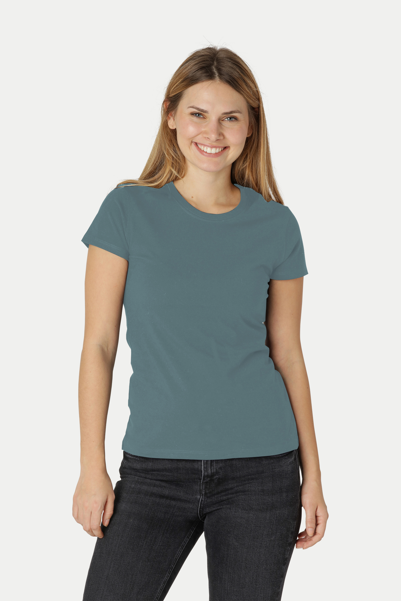 Neutral - Premium T-shirt Klassisk 185 gsm - Dam - Fairtrade, EKO & GOTS - 29 olika färger - 24