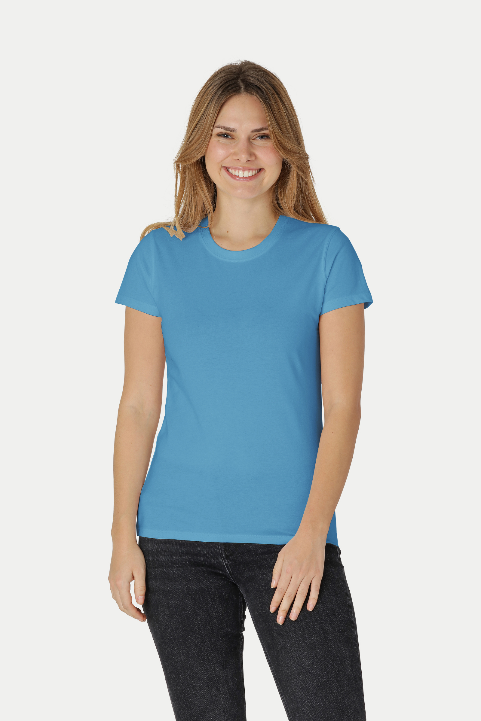Neutral - Premium T-shirt Klassisk 185 gsm - Dam - Fairtrade, EKO & GOTS - 29 olika färger - 23