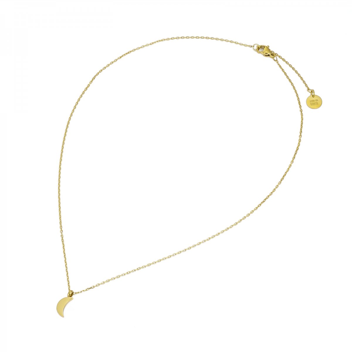 Moon Necklace Gold - 2