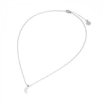 Moon Necklace Silver