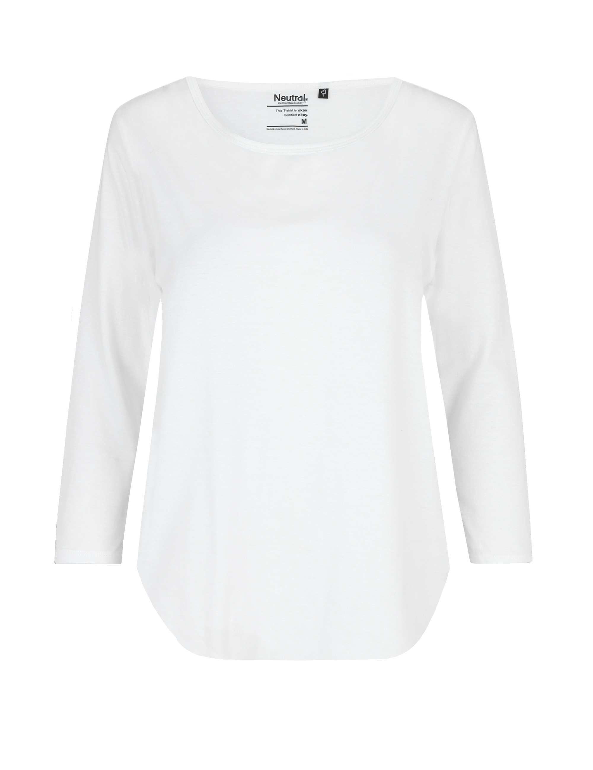 Neutral - 3/4 Armlängd T-shirt - Dam - Fairtrade, EKO & GOTS - 6 olika färger - 4