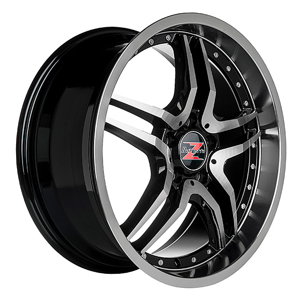 Barzetta GT Black Polished 8x18 5x112 et:45