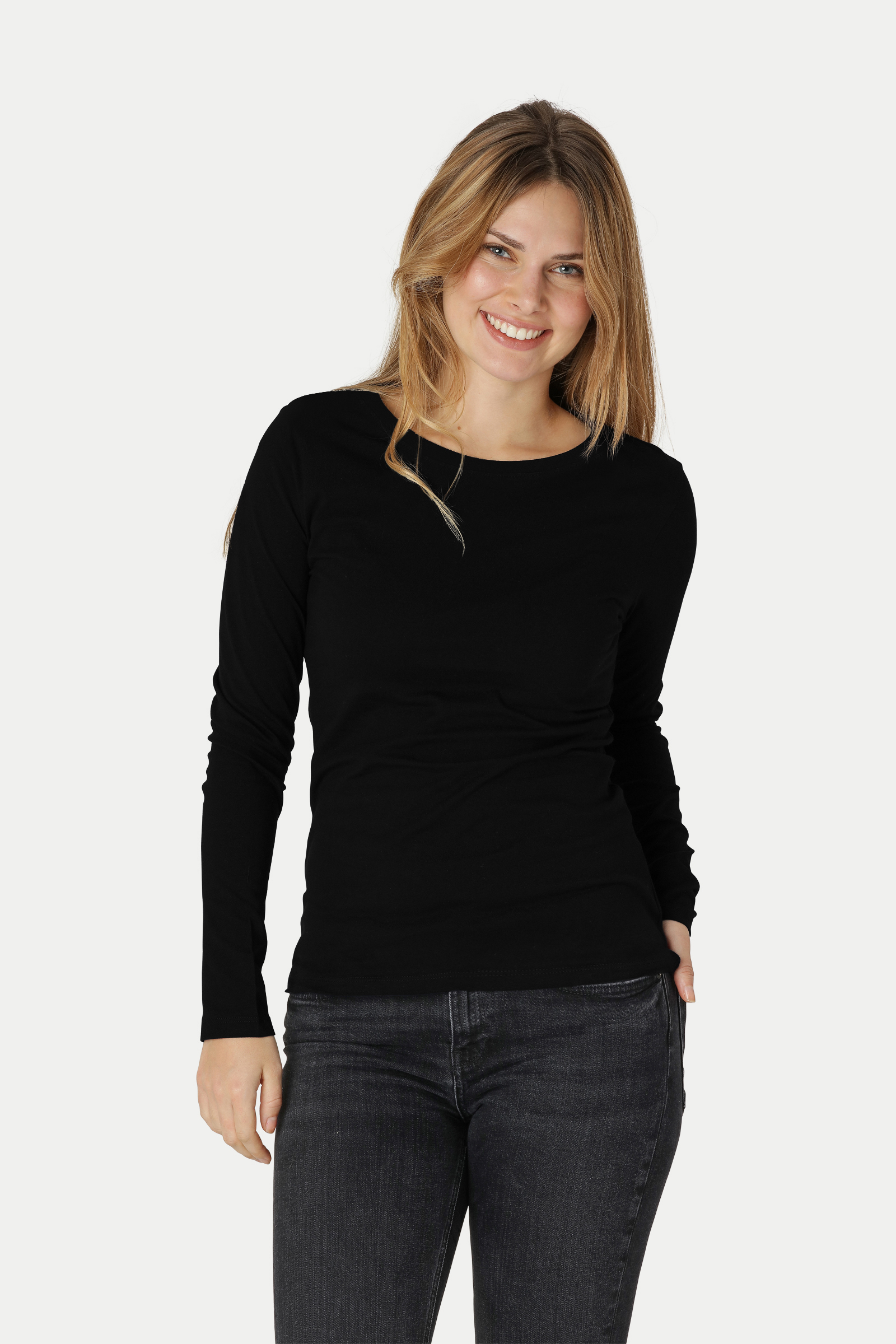Neutral - Långärmad T-shirt - Dam - Fairtrade, EKO & GOTS - 23 olika färger - 3
