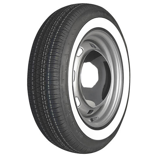 Kontio WhitePaw Classic Whitewall (40mm rand) 165/80R15 T