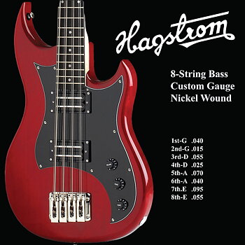 Hagstrom HB-8 Bass Strings (8-string)