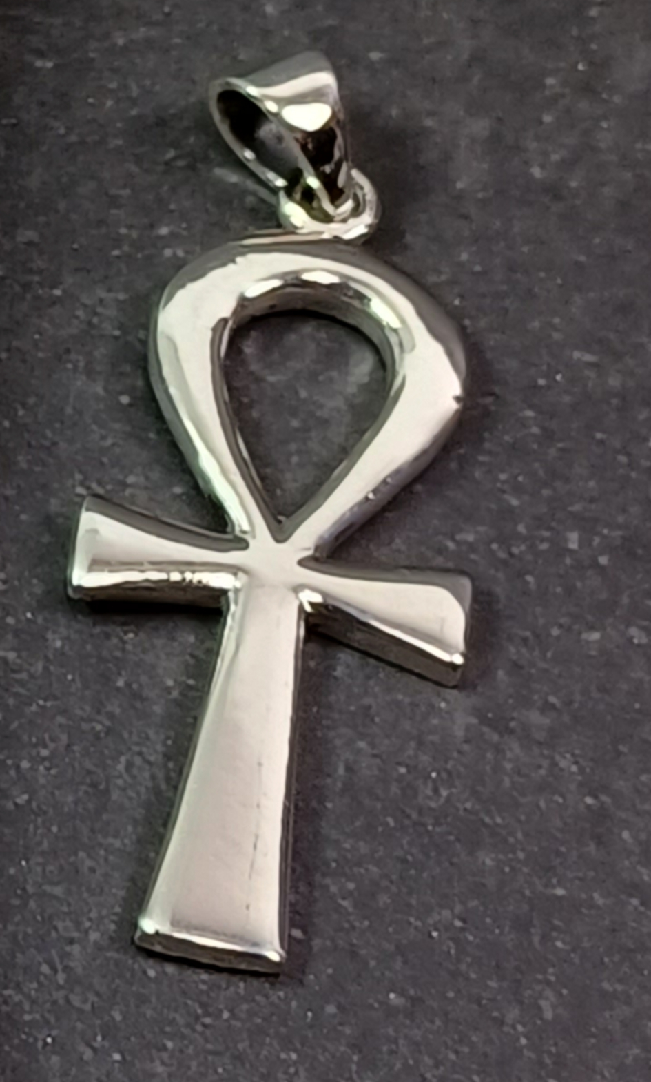Ankh Kors hänge i silver - 2