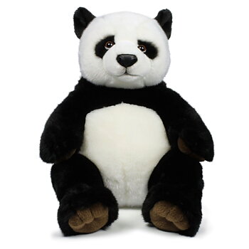 Krammedyr, sort og hvid, stor panda