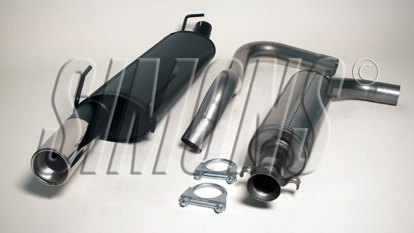 2,5" sportavgassystem 900i 94-98 2,0/2,3. Halvsats