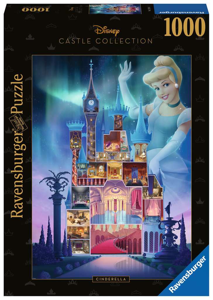 Disney Castles - Cinderella 1000 Bitar Ravensburger - 2