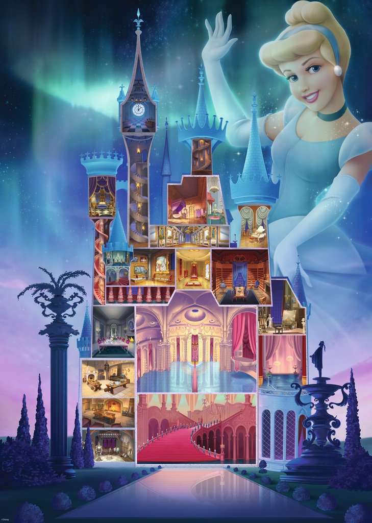 Disney Castles - Cinderella 1000 Bitar Ravensburger