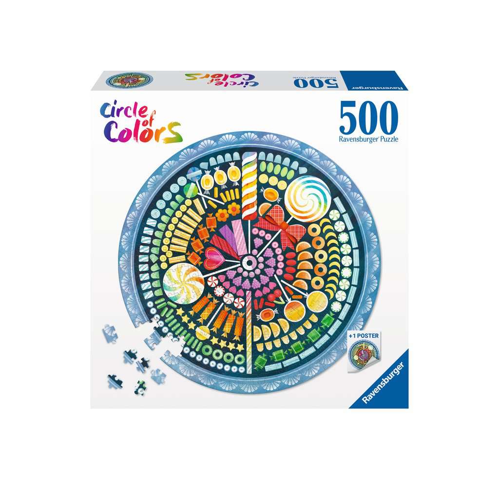 Circle of Colours Candy 500 Bitar Ravensburger - 2