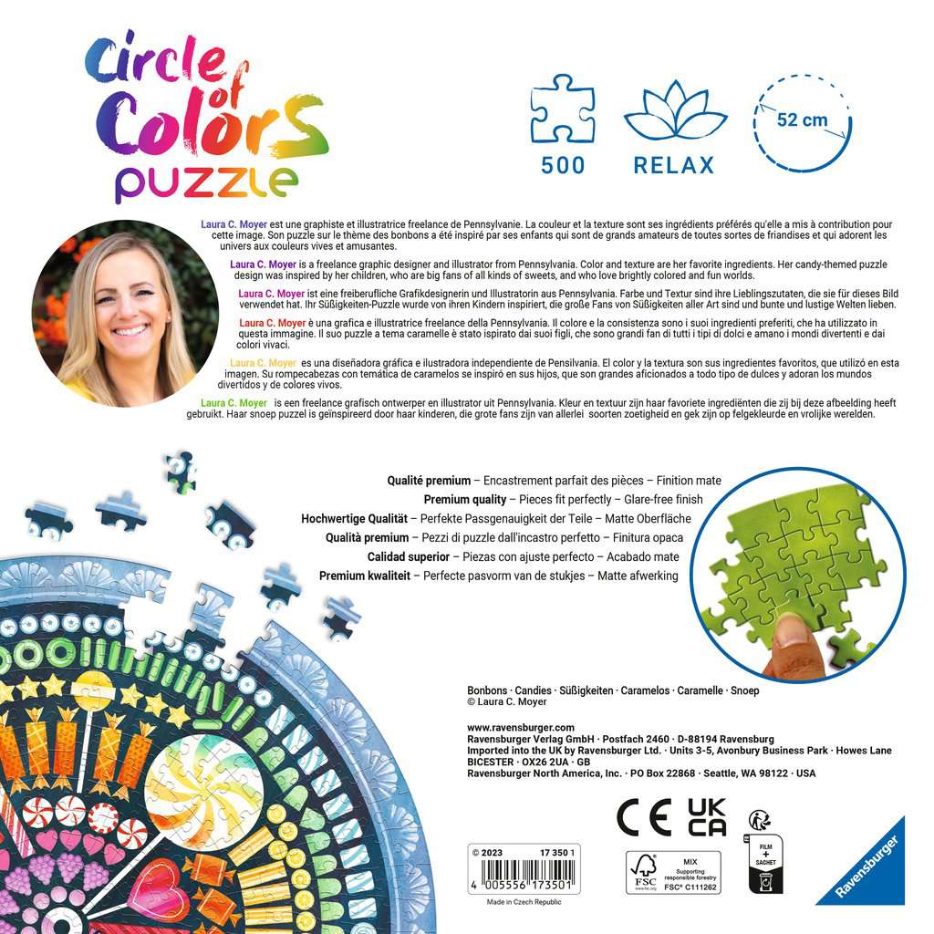 Circle of Colours Candy 500 Bitar Ravensburger - 3