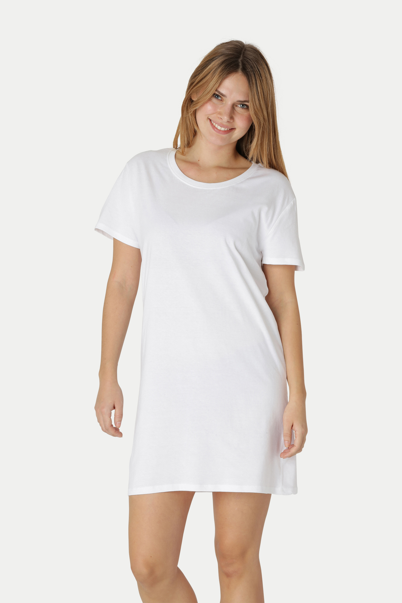 Neutral - T-shirt Lång Längd - Dam - Fairtrade & EKO GOTS - 8 olika färger - 9