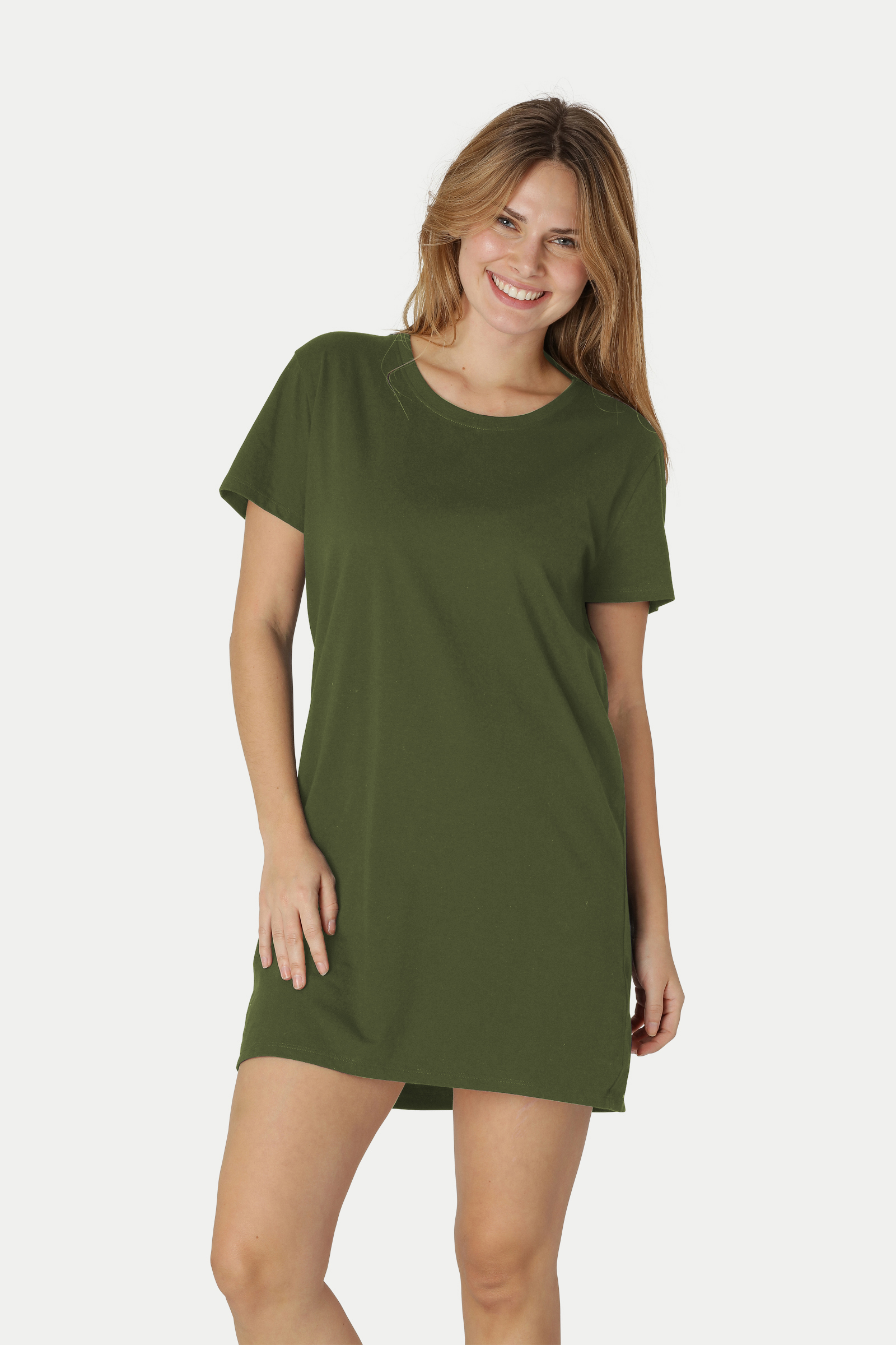 Neutral - T-shirt Lång Längd - Dam - Fairtrade & EKO GOTS - 8 olika färger - 6