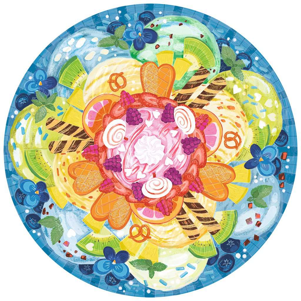 Circle of Colours- Ice Cream 500 Bitar Ravensburger