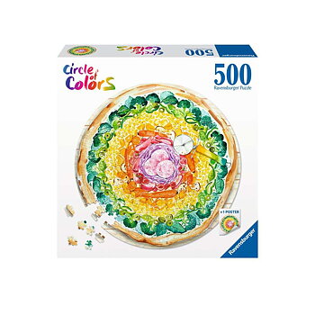 Circle of Colours - Pizza 500 Bitar Ravensburger