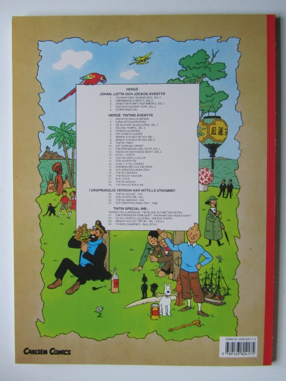 Tintin 19 Tintin i Amerika 14.e uppl. - 2