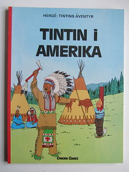 Tintin 19 Tintin i Amerika 14.e uppl.