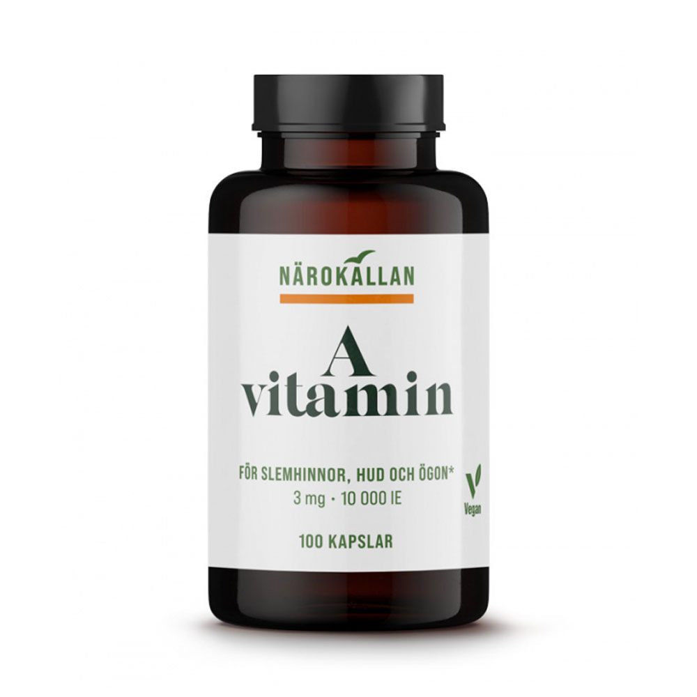 A-vitamin 100 kap Närokällan
