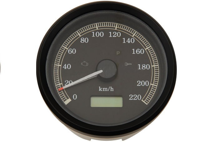Hastighetsmätare 4" Elect. Km/T   FXD 1999-03