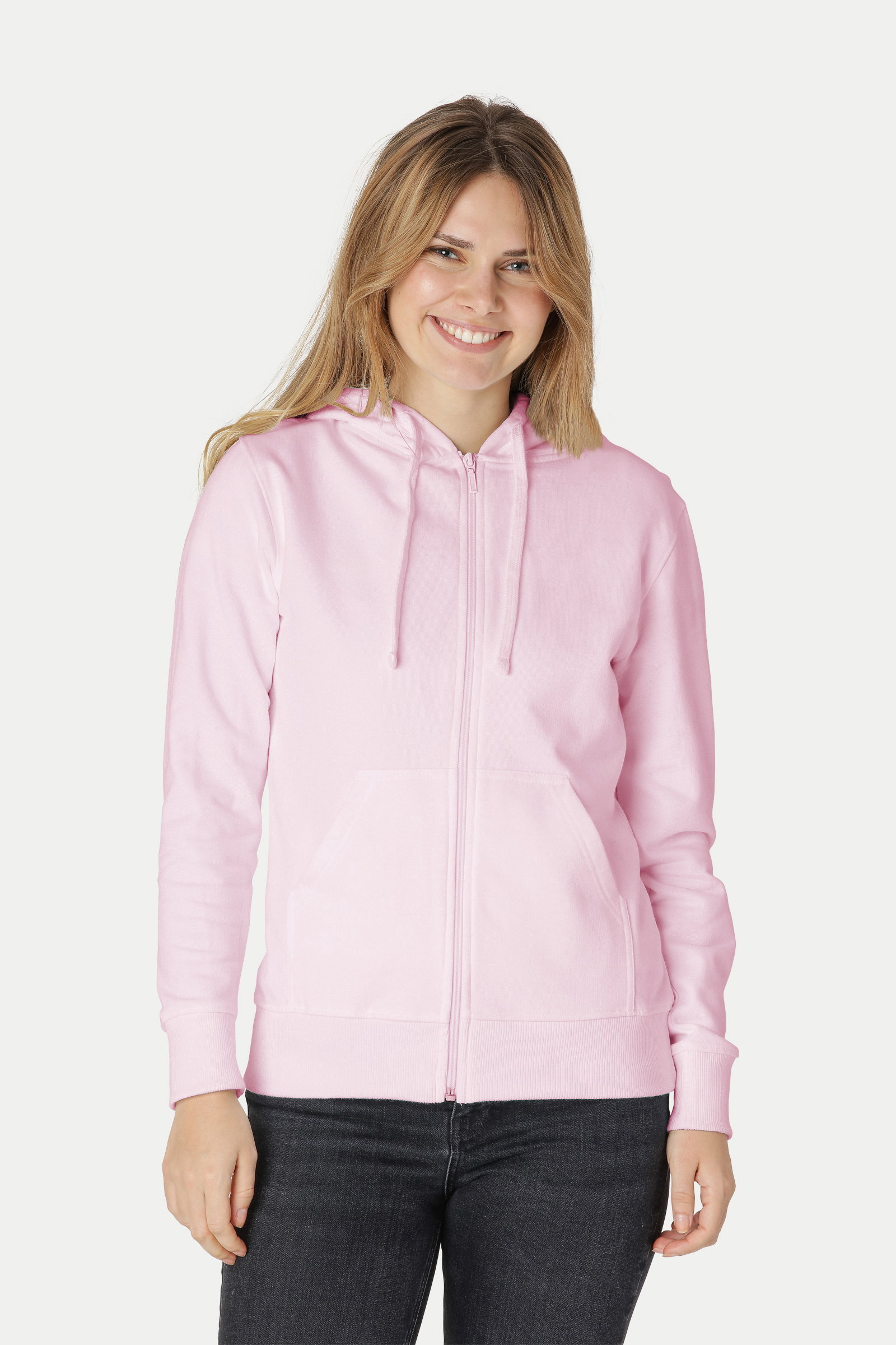 Neutral - Hoodie/Hoodtröja med dragkedja - Dam - Fairtrade, EKO & GOTS - 25 olika färger - 15