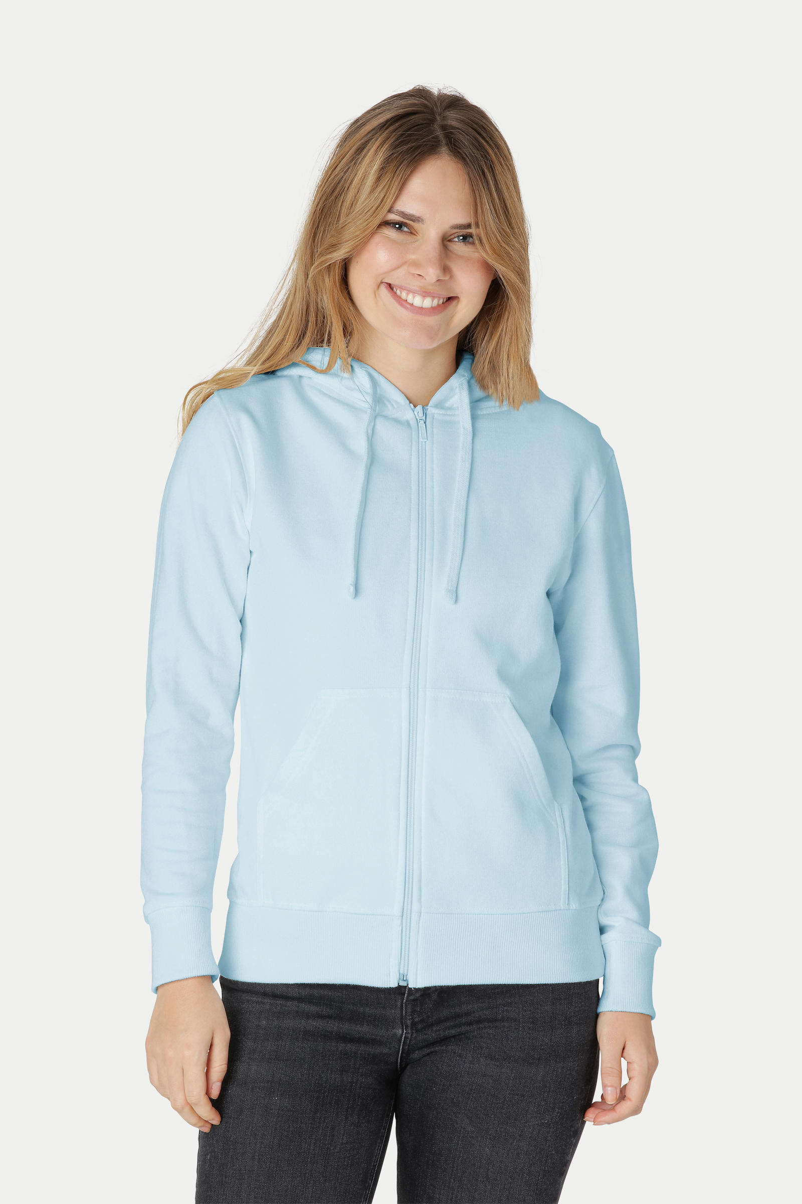 Neutral - Hoodie/Hoodtröja med dragkedja - Dam - Fairtrade, EKO & GOTS - 25 olika färger - 13